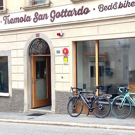 Bed&Bike Tremola San Gottardo Hotel Airolo Kültér fotó