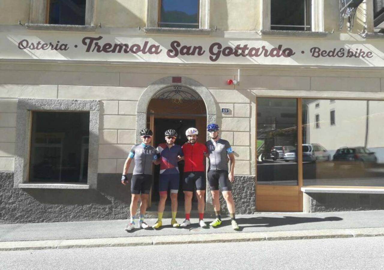Bed&Bike Tremola San Gottardo Hotel Airolo Kültér fotó